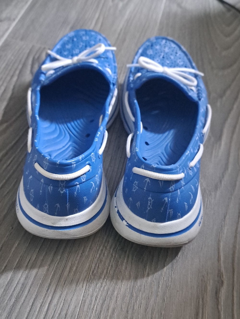 Skechers Cali Gear Ultra Go Walk Nautical Boat Shoes coastal lightweight blue 6 - Picture 6 of 8